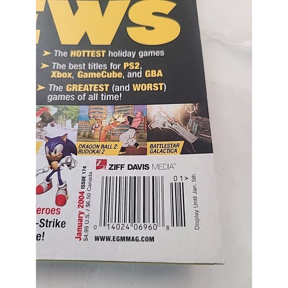 Vintage Electronic Gaming Monthly Magazine January 2004 No174 206 pages - Picture 4 of 9